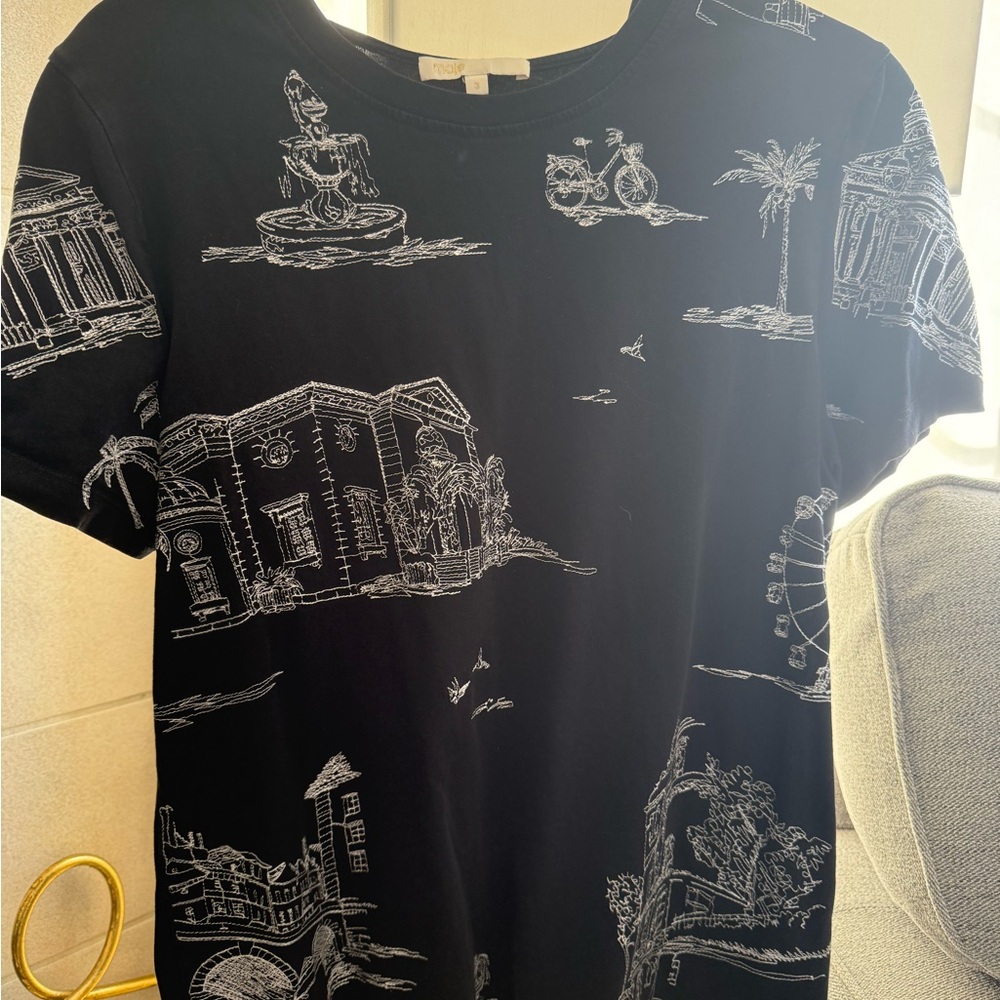 Maje Embroidered T-Shirt